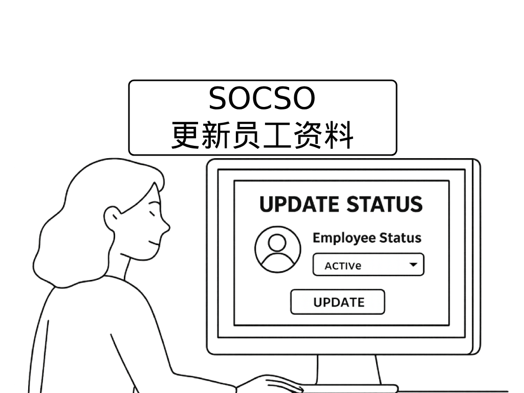 SOCSO ASSIST系统更新员工状态